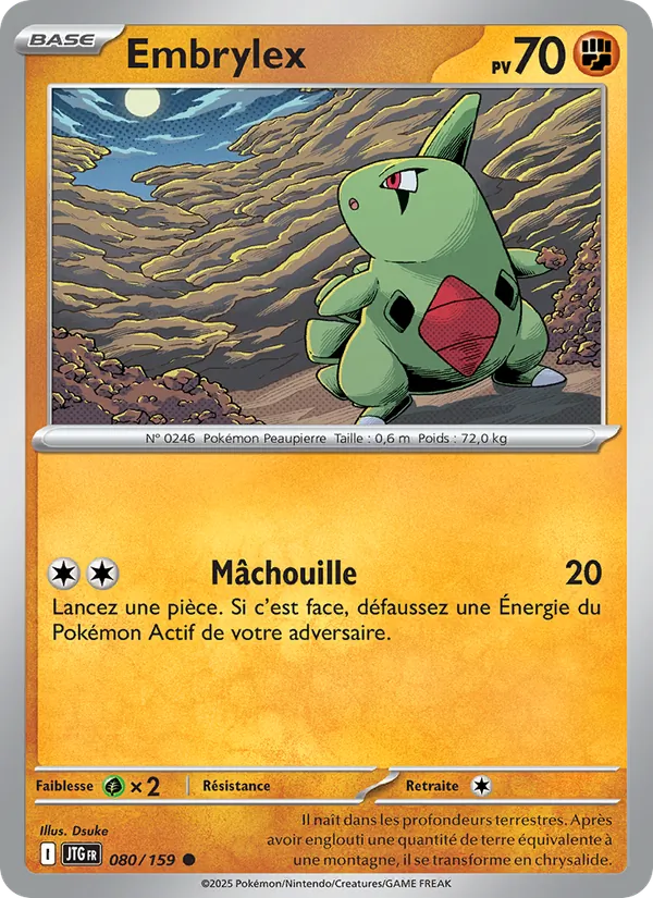 Carte Embrylex 080/159 – Aventures Ensemble