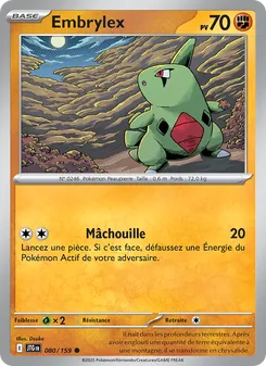 Carte Embrylex 080/159 – Aventures Ensemble