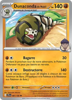 Carte Dunaconda de Nabil 087/159 – Aventures Ensemble