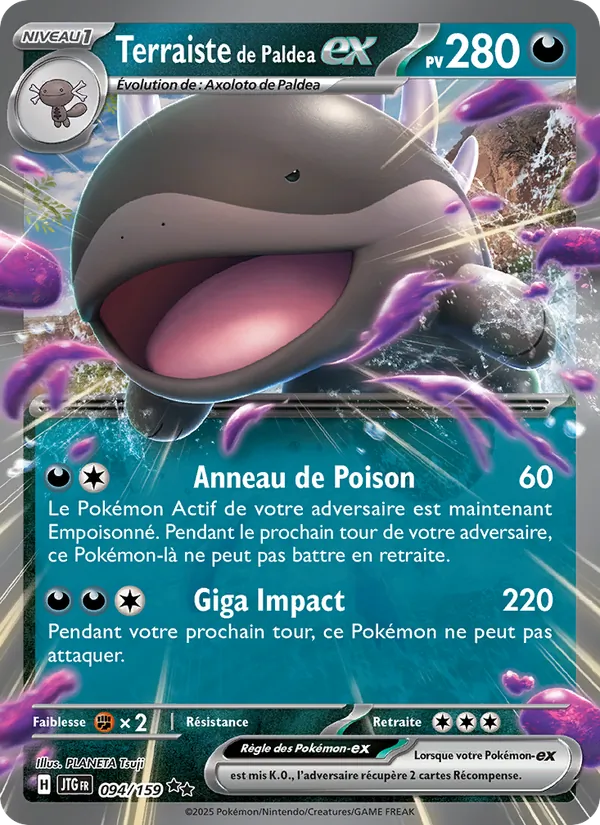 Carte Terraiste de Paldea-ex 094/159 – Aventures Ensemble