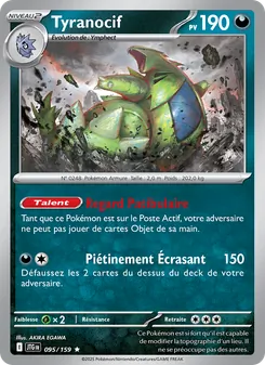 Carte Tyranocif 095/159 – Aventures Ensemble