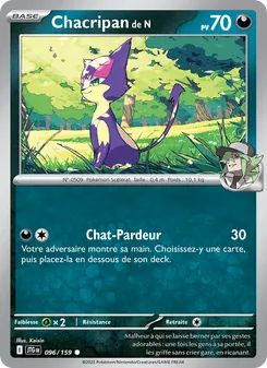 Carte Chacripan de N 096/159 – Aventures Ensemble