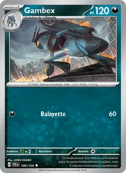 Carte Gambex 100/159 – Aventures Ensemble
