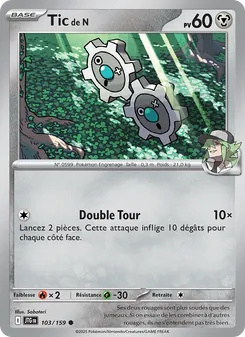 Carte Tic de N 103/159 – Aventures Ensemble