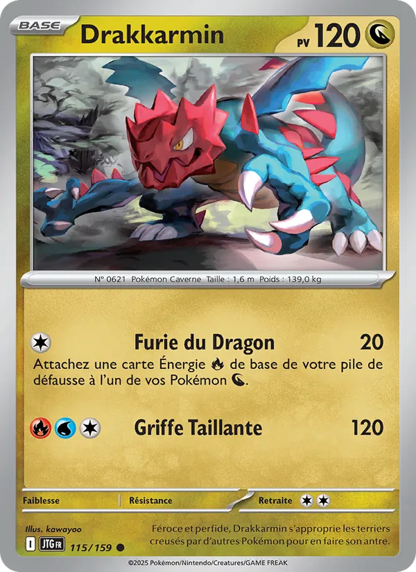 Carte Drakkarmin 115/159 – Aventures Ensemble