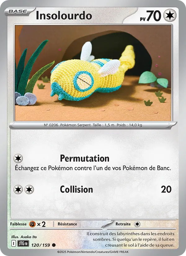 Carte Insolourdo 120/159 – Aventures Ensemble
