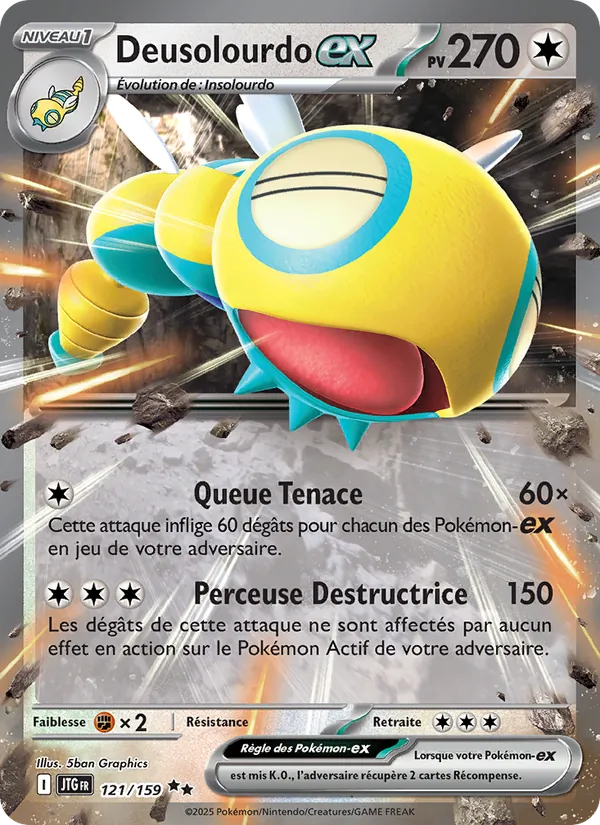 Carte Deusolourdo-ex 121/159 – Aventures Ensemble
