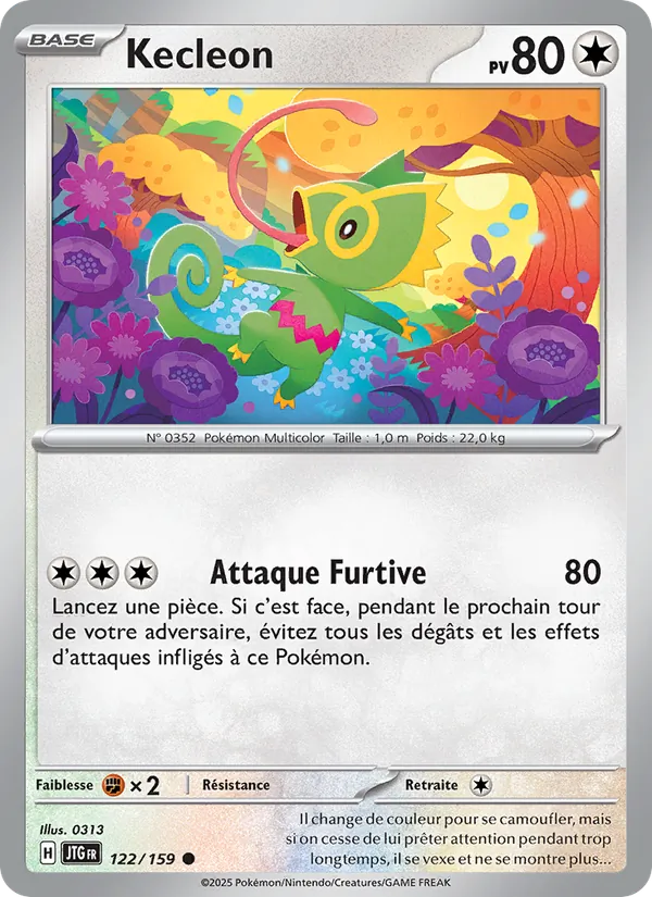 Carte Kecleon 122/159 – Aventures Ensemble