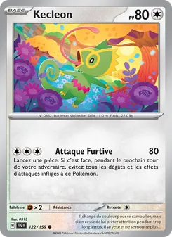 Carte Kecleon 122/159 – Aventures Ensemble
