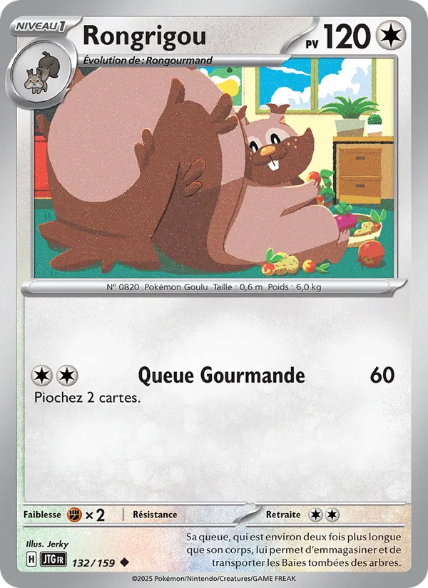 Carte Rongrigou 132/159 – Aventures Ensemble