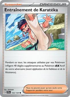 Carte Entraînement de Karatéka 143/159 – Aventures Ensemble