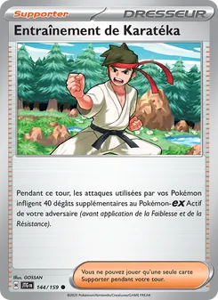 Carte Entraînement de Karatéka 144/159 – Aventures Ensemble