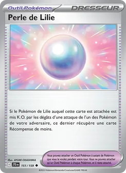 Carte Perle de Lilie 151/159 – Aventures Ensemble