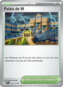 Carte Palais de N 152/159 – Aventures Ensemble