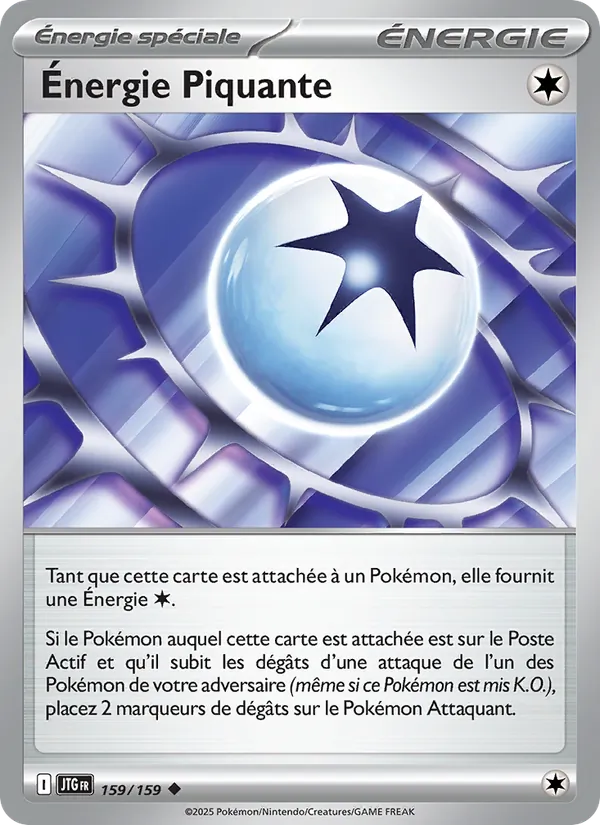 Carte Énergie Piquante 159/159 – Aventures Ensemble