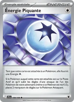 Carte Énergie Piquante 159/159 – Aventures Ensemble