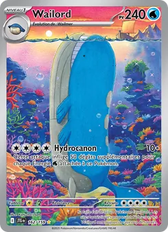 Carte Wailord 162/159 – Aventures Ensemble