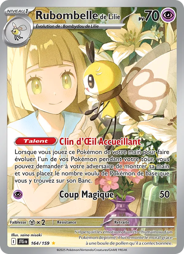 Carte Rubombelle de Lilie 164/159 – Aventures Ensemble