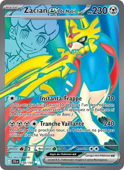 Carte Zacian-ex de Nabil 176/159 – Aventures Ensemble