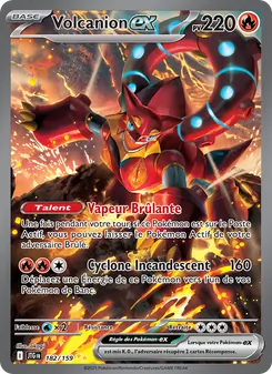Carte Volcanion-ex 182/159 – Aventures Ensemble
