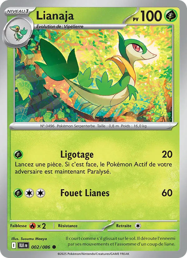 Carte Lianaja 002/086 – Foudre Noire