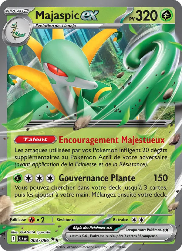 Carte Majaspic-ex 003/086 – Foudre Noire