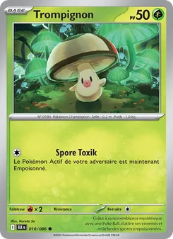 Carte Trompignon 010/086 – Foudre Noire