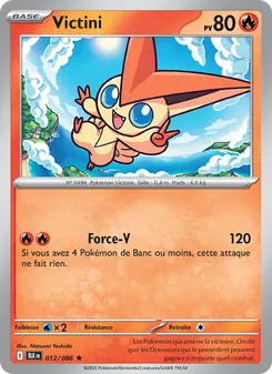 Carte Victini 012/086 – Foudre Noire