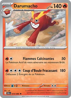 Carte Darumacho 014/086 – Foudre Noire