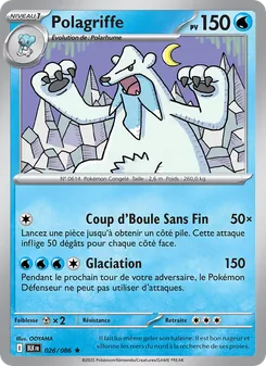 Carte Polagriffe 026/086 – Foudre Noire