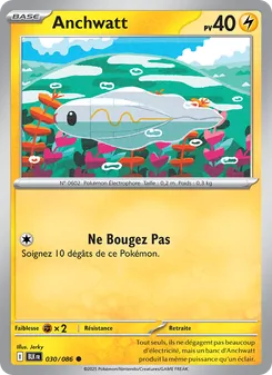Carte Anchwatt 030/086 – Foudre Noire
