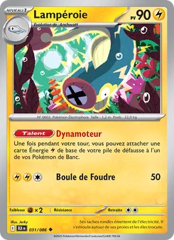 Carte Lampéroie 031/086 – Foudre Noire