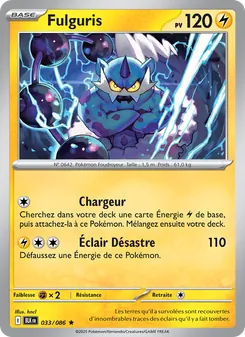 Carte Fulguris 033/086 – Foudre Noire