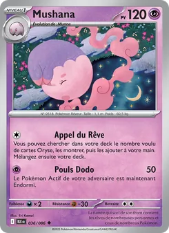 Carte Mushana 036/086 – Foudre Noire