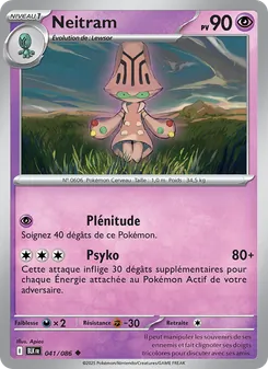 Carte Neitram 041/086 – Foudre Noire