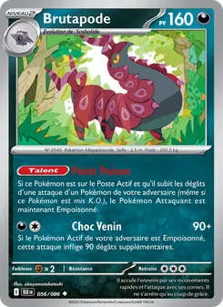 Carte Brutapode 056/086 – Foudre Noire