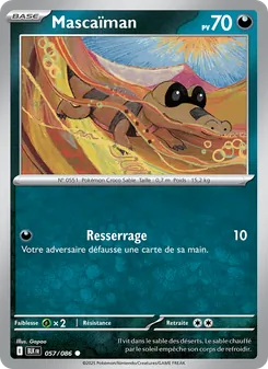 Carte Mascaïman 057/086 – Foudre Noire