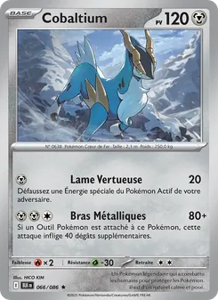 Carte Cobaltium 066/086 – Foudre Noire