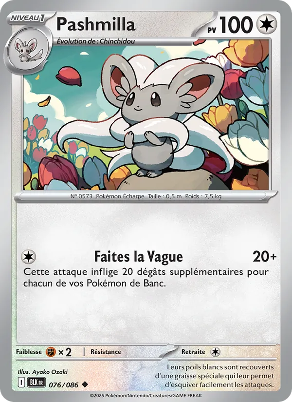 Carte Pashmilla 076/086 – Foudre Noire