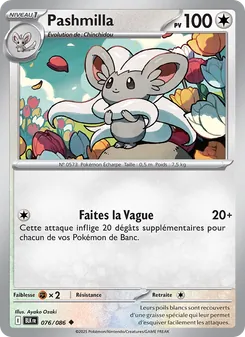 Carte Pashmilla 076/086 – Foudre Noire