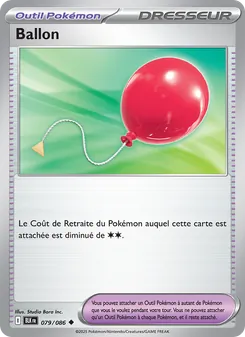 Carte Ballon 079/086 – Foudre Noire