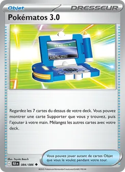Carte Pokématos 3.0 084/086 – Foudre Noire