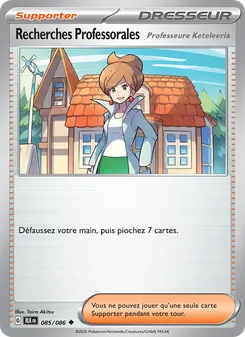 Carte Recherches Professorales 085/086 – Foudre Noire
