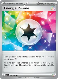 Carte Énergie Prisme 086/086 – Foudre Noire