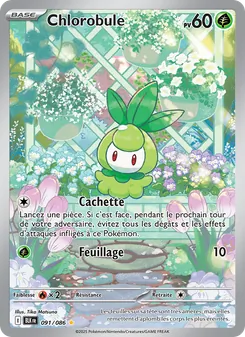 Carte Chlorobule 091/086 – Foudre Noire