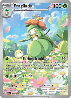 Carte Fragilady 092/086 – Foudre Noire