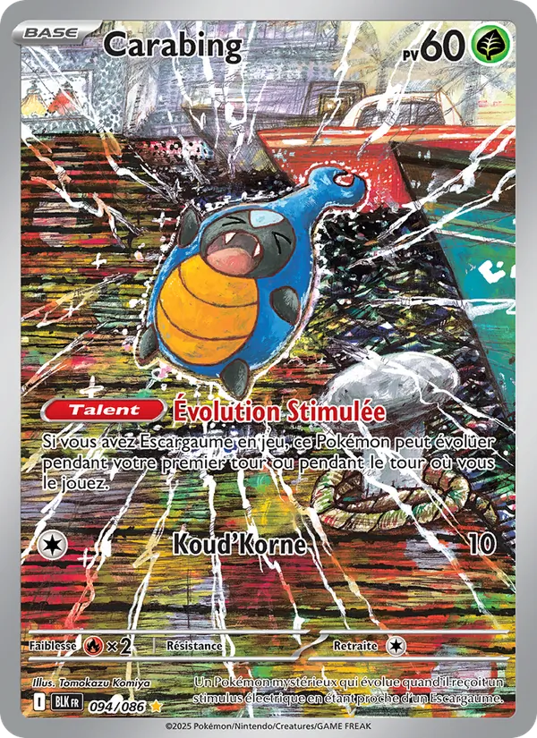 Carte Carabing 094/086 – Foudre Noire