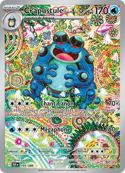 Carte Crapustule 105/086 – Foudre Noire