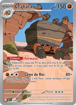 Carte Crabaraque 130/086 – Foudre Noire