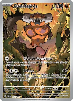 Carte Démétéros 131/086 – Foudre Noire